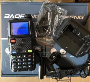Walkie-Talkie Radio Boafeng UV-5RH With Earpiece.