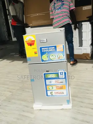 Gray 90 Liters Topfreezer Doubledoor Nasc2-120 Fridge