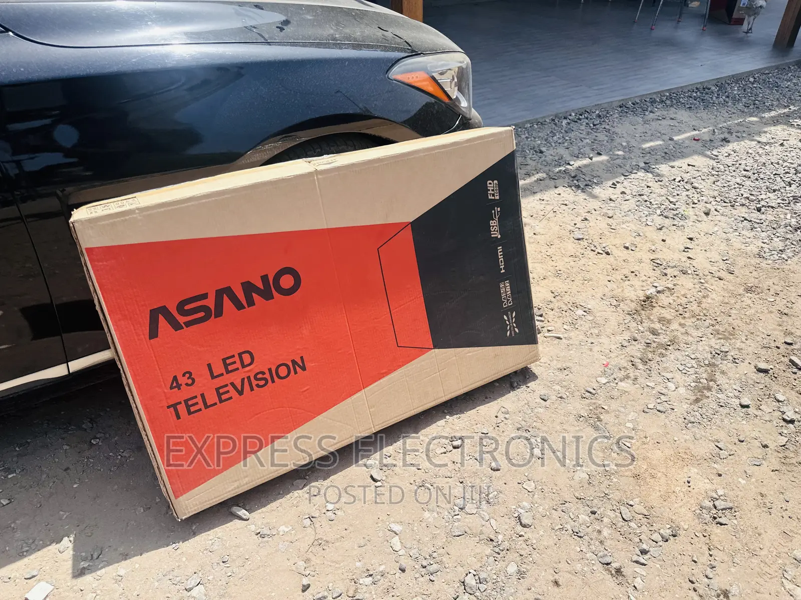 Smart Android Asano 43” FHD Satellite Tv