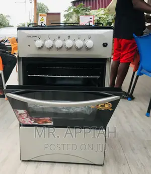 Quality Volcano(Gray)2 Gas + 2 Electric Burner,50x50.