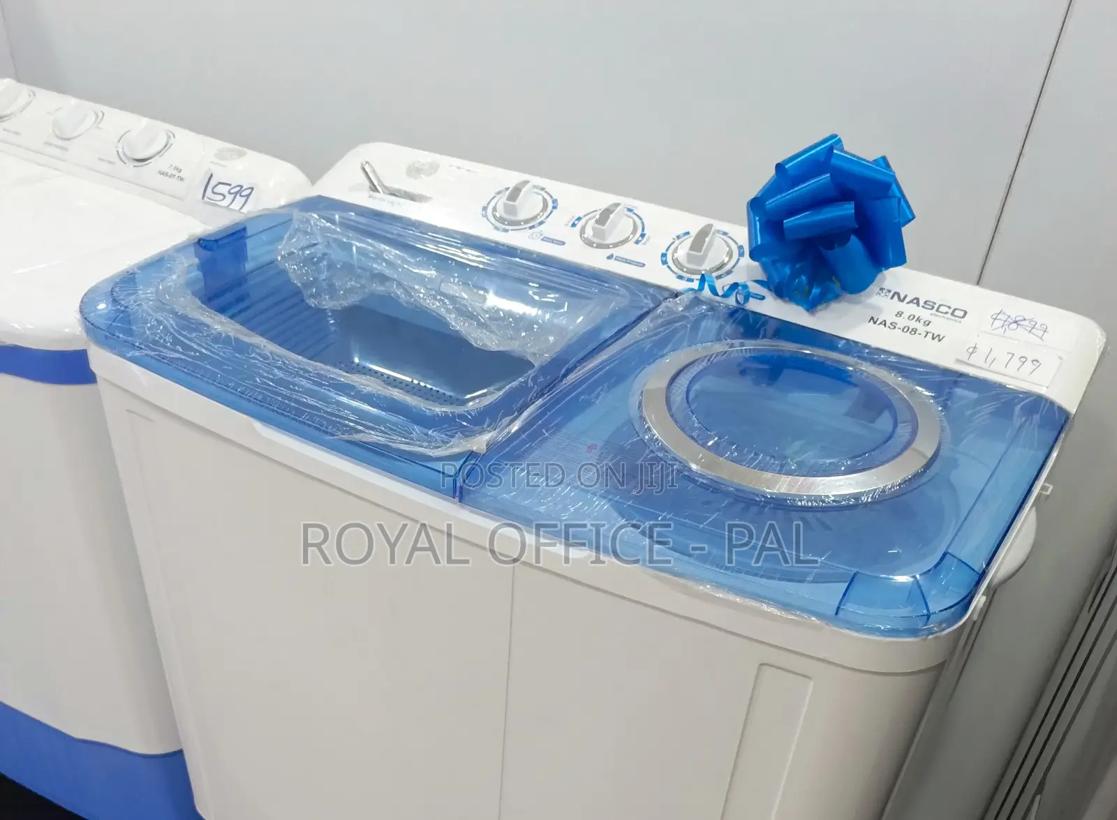 Quality Nasco 8kg Washing Machine Twin Tub Semi
