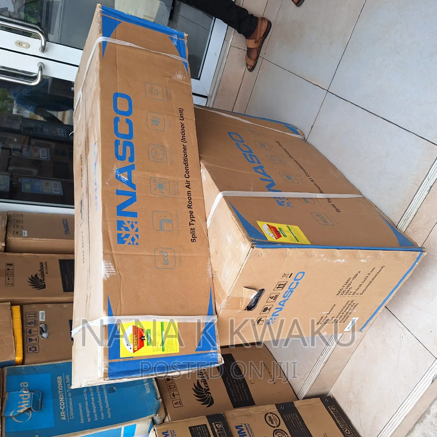 R410 Gas_nasco 2.5hp_split Air Condition