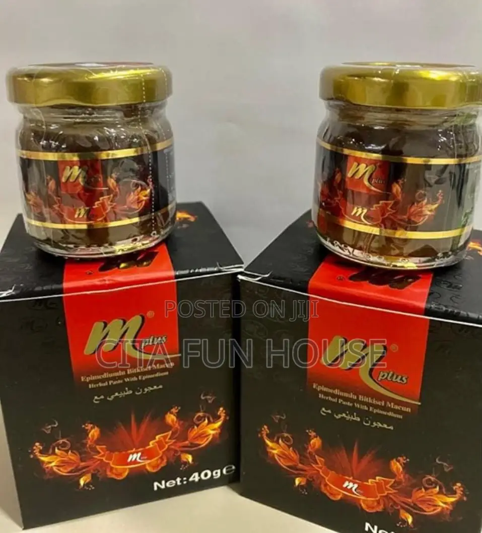 Authentic Maccun Plus VIP Epimedium Turkish Honey 40g