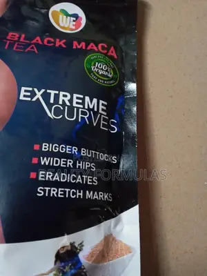 Black Maca Tea for Massive Butt and Wider Hip