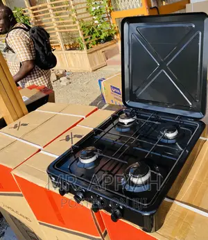 Affordable Yecul 4 Gas Table Top Burner(Black).