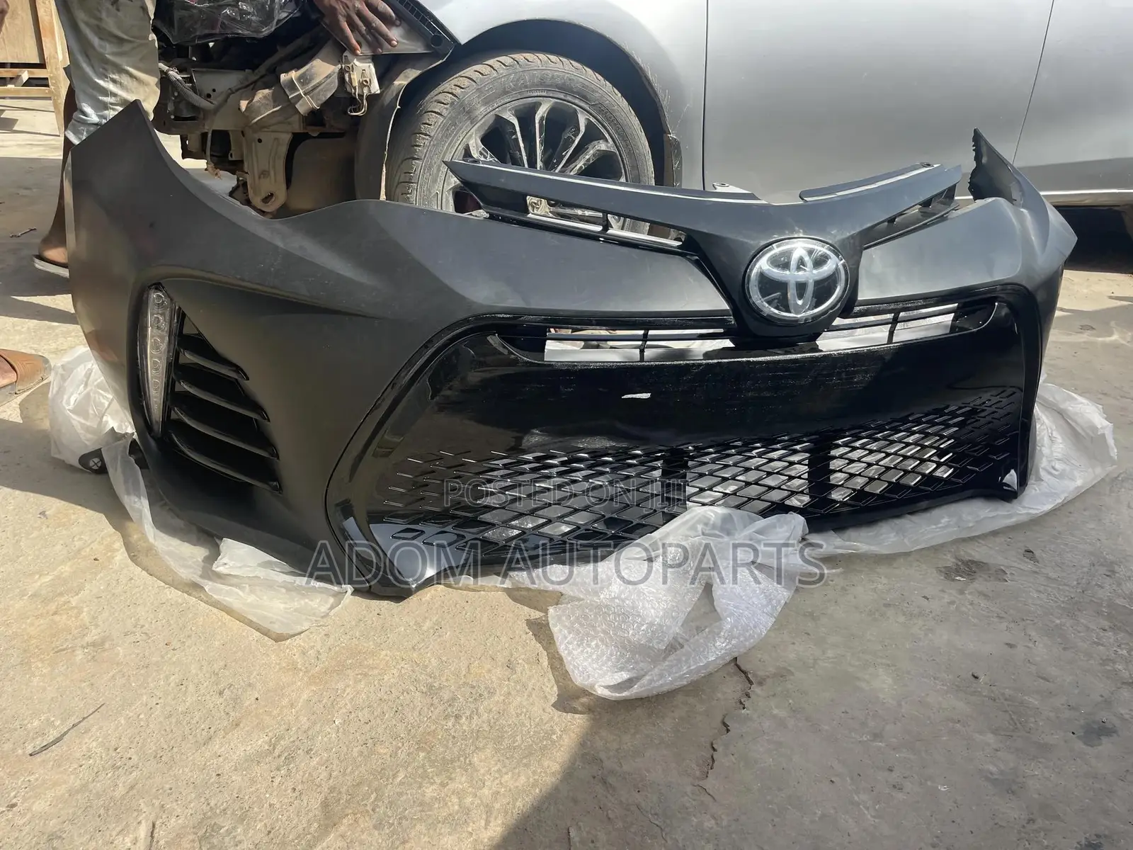Corolla Front Bumper Upgrade 2017 2018
