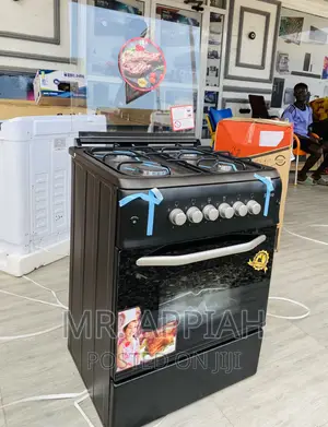 Quality Ferre 50x55 4gas(Black) Burner With Oven and Grill.