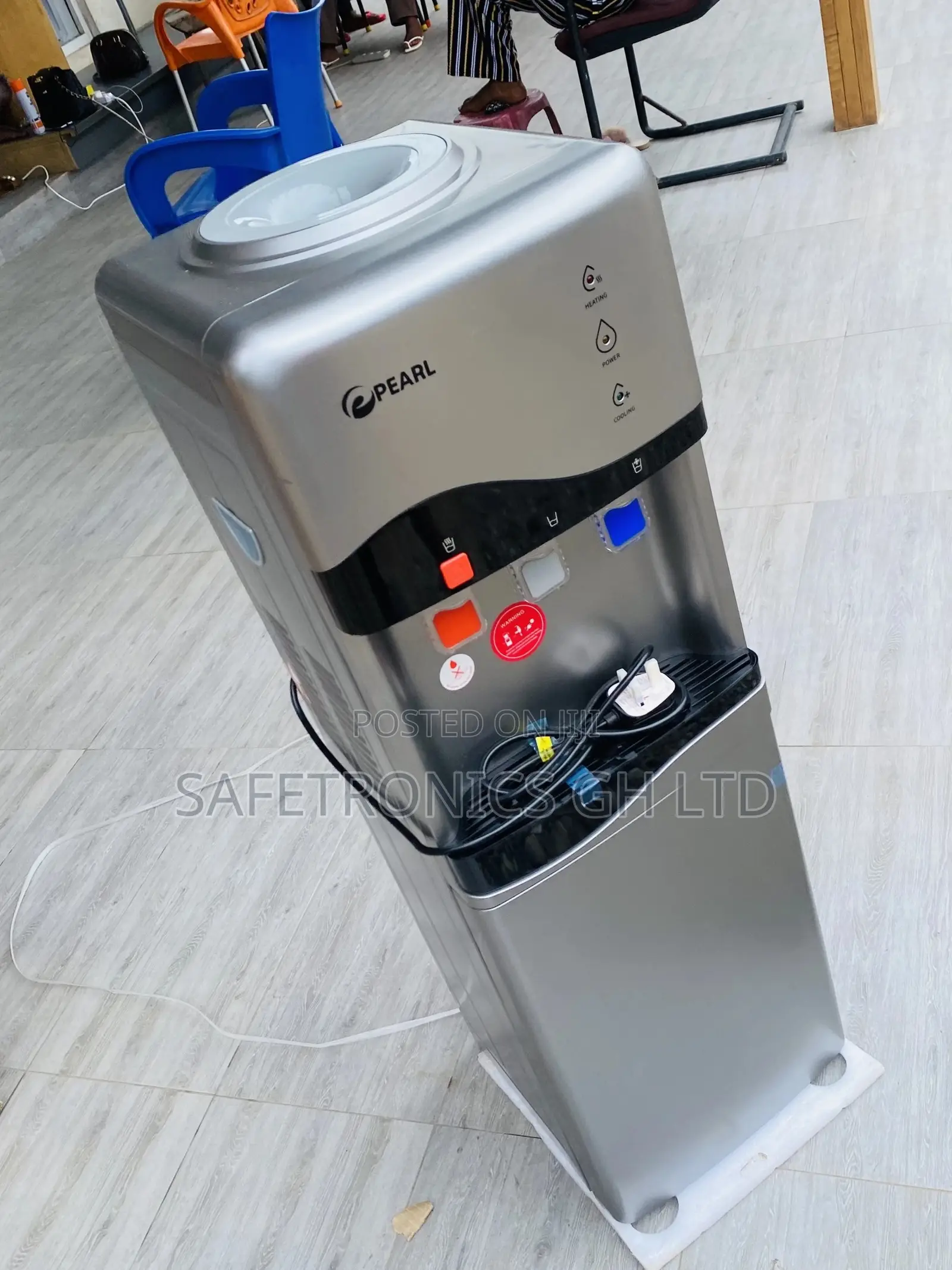 Pearl Lasting PWD-2017 Hot/Cold Water Dispenser Black
