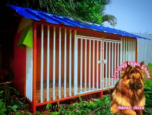 Leading Double Galvanized Steel Comfy Security Dog Cage