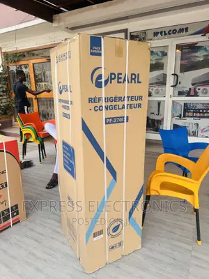 Pearl Pf-270ix Double Door Fridge Grey Color 