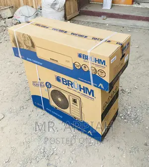 Fast Cooling Bruhm 2.0hp Split Type Ac(White)R410