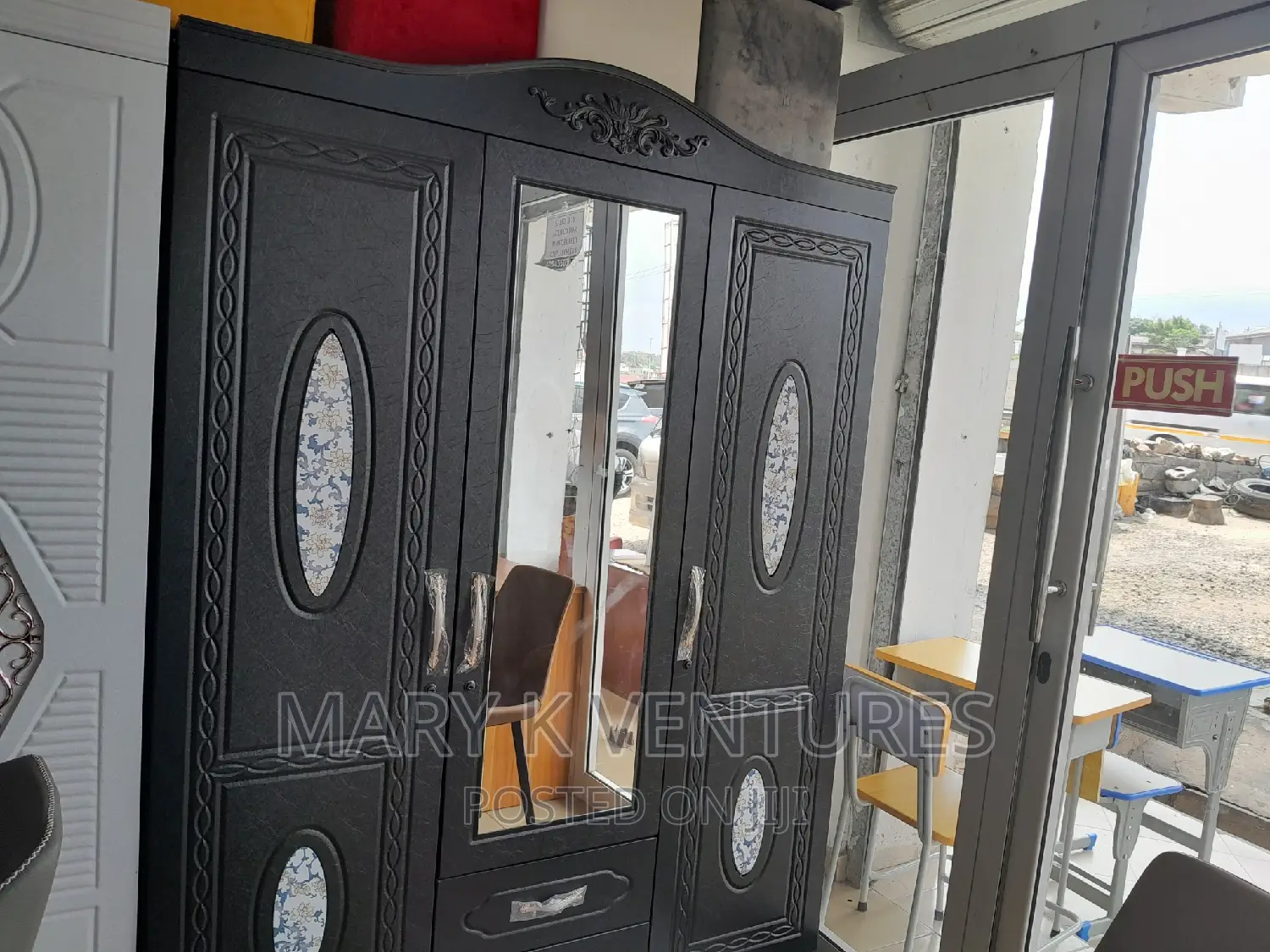 3 Doors Wardrobe