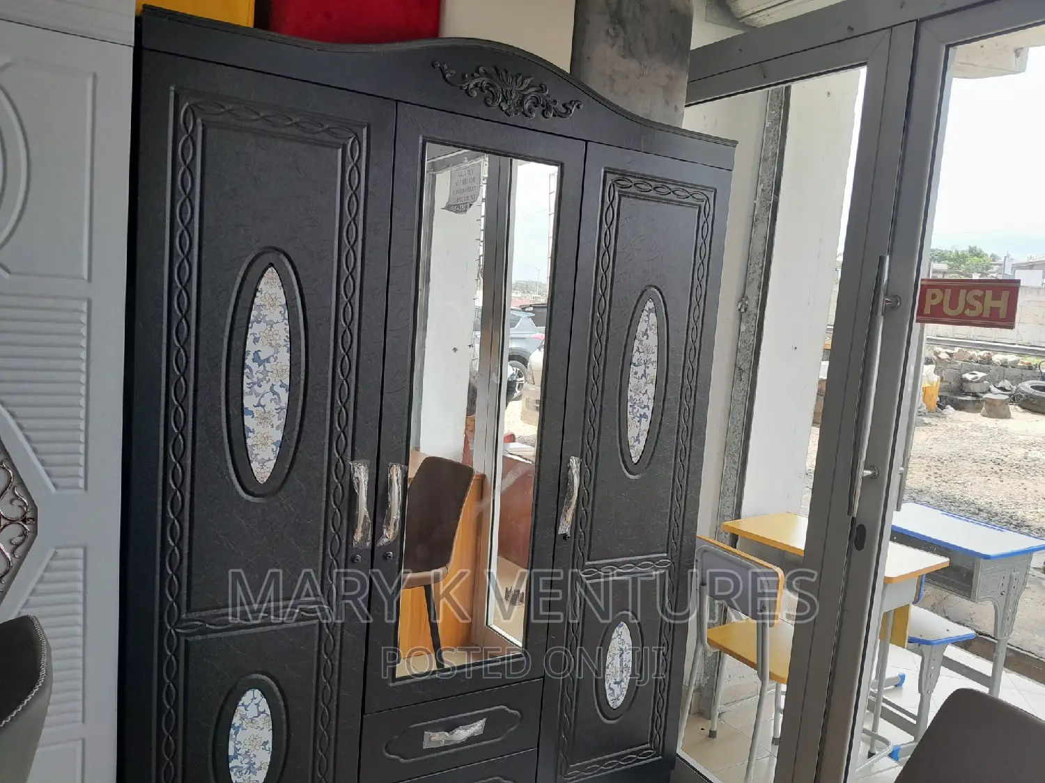 3 Doors Wardrobe