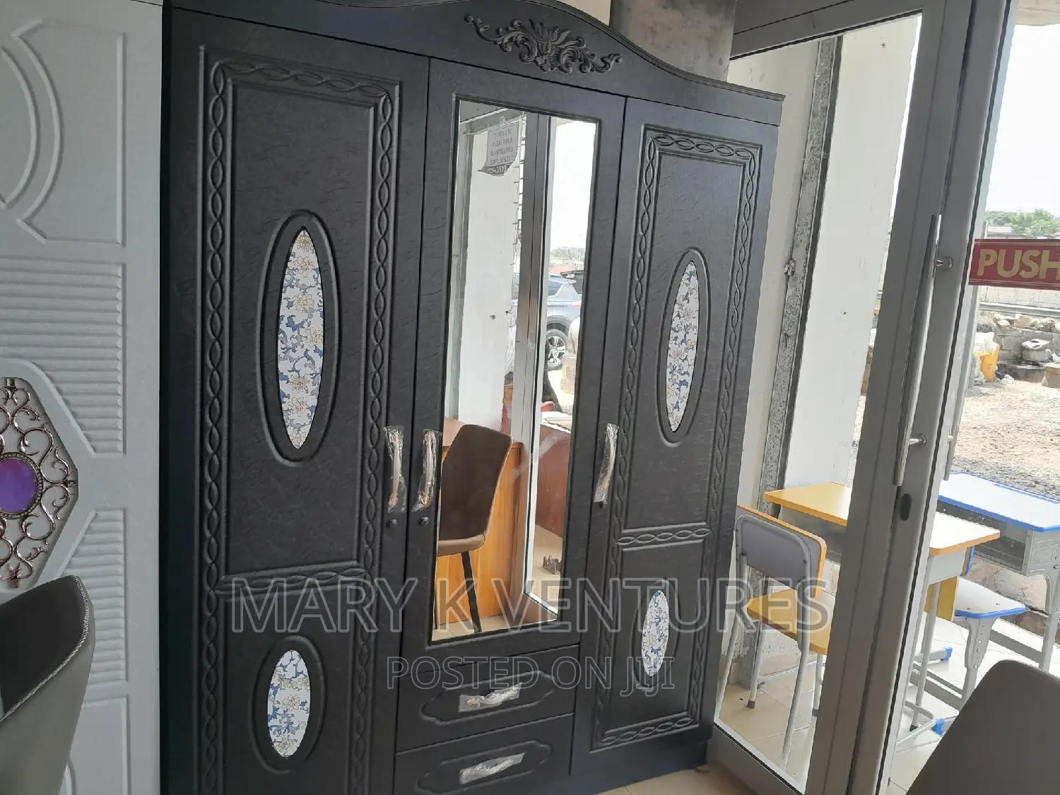 3 Doors Wardrobe