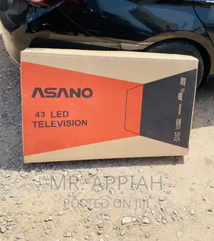Latest Asano(Black)43 Inch Digital Satellite Electric Tv.