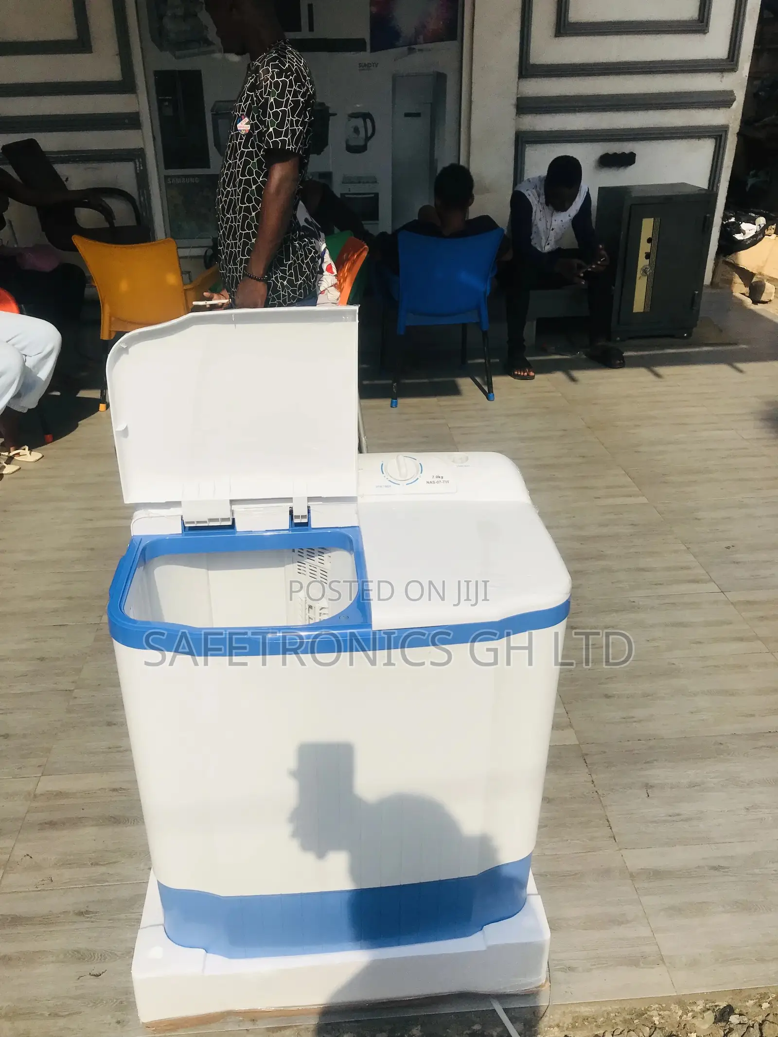 Semiautomatic Nasco Topload 7kg Washingmachine Lastest