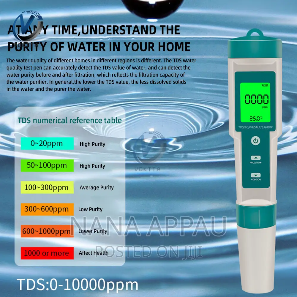 Multifunctional Water Quality Tester