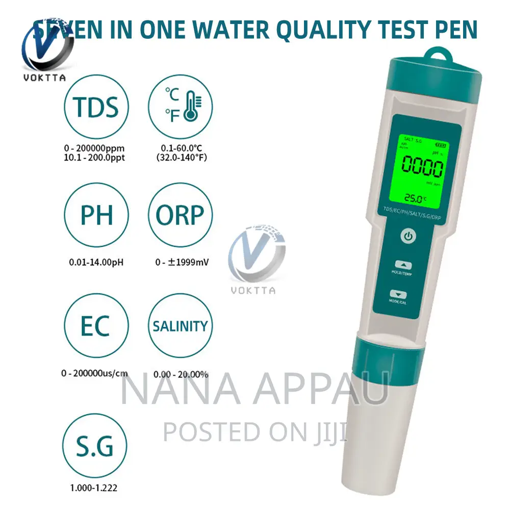 Multifunctional Water Quality Tester