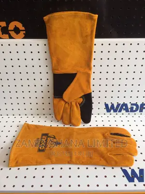 Welding Leather Gloves 16" - Hgvw02