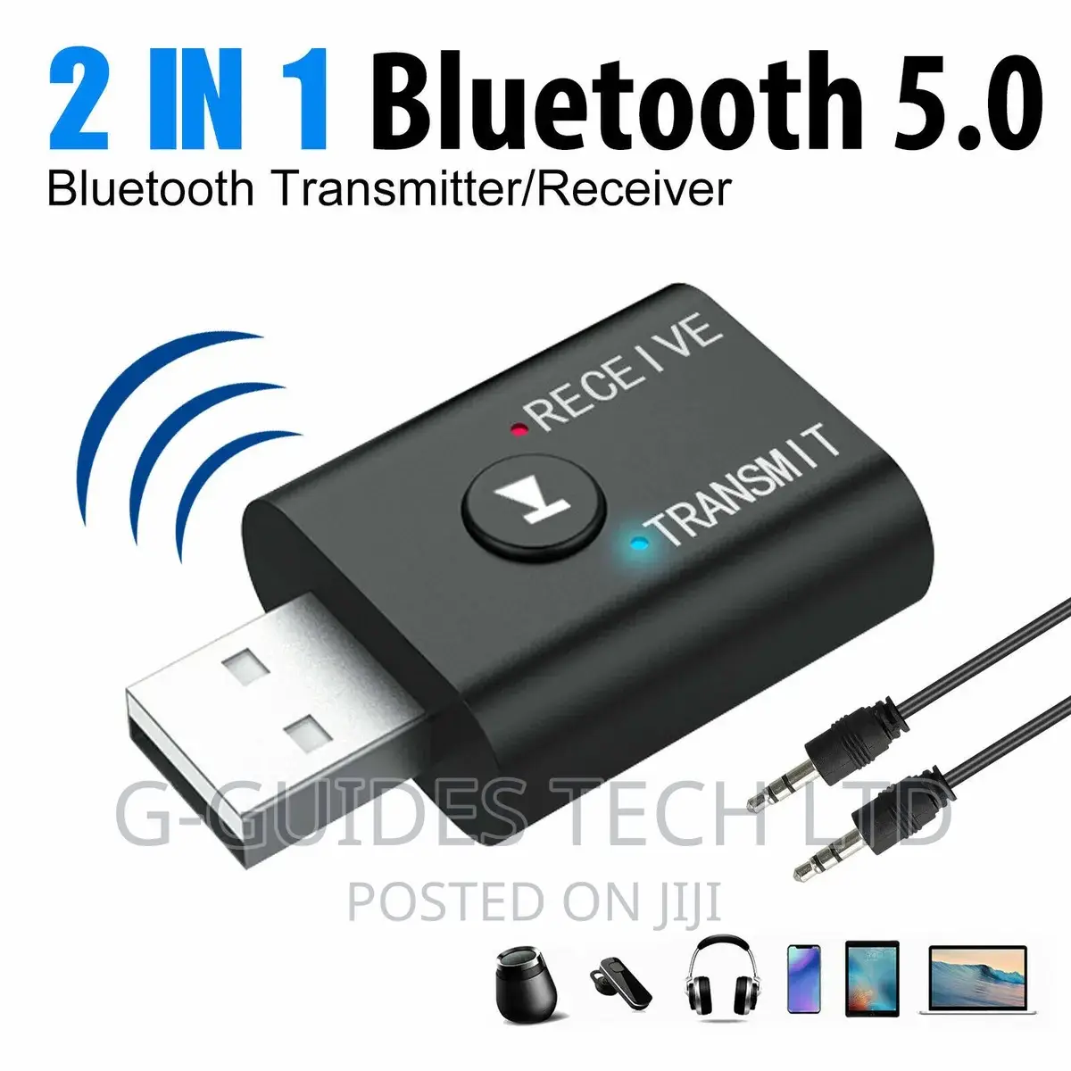 2 in 1 Usb Bluetooth Adapter Transmitter and Receiver