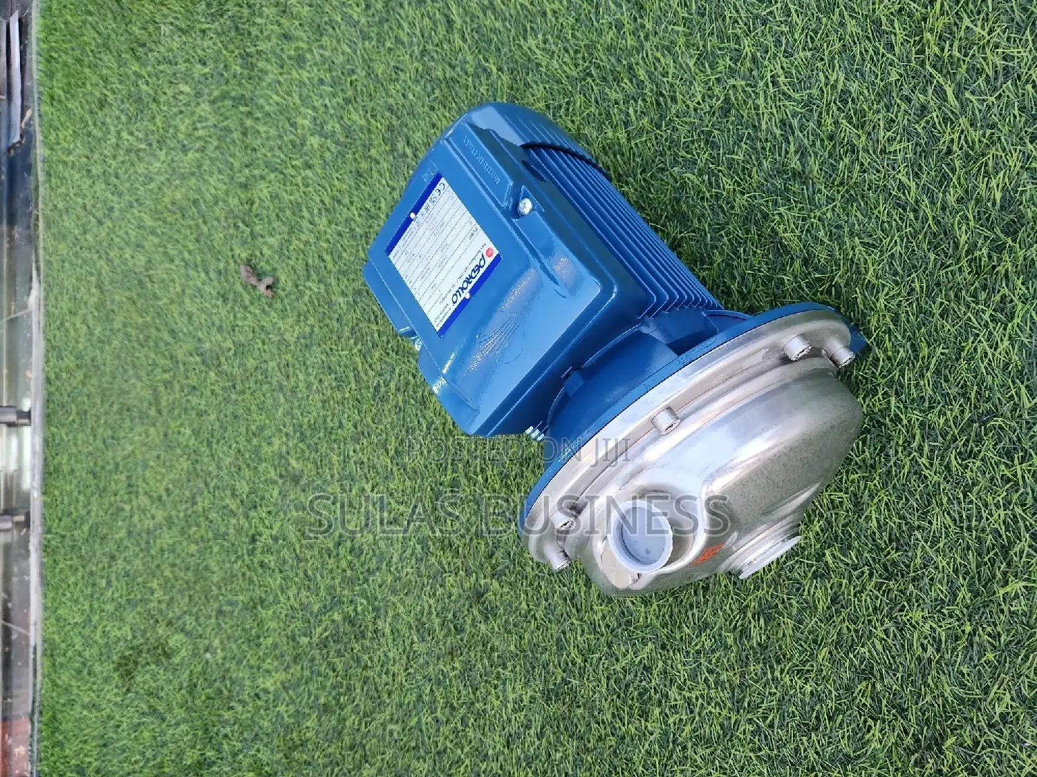2 HP Pedrollo Stainless Steel and Pressure Pump