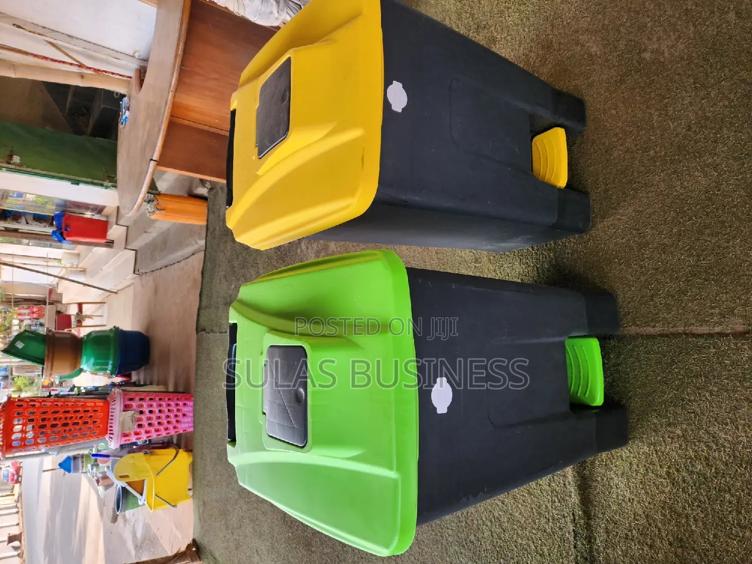 100-Liter Kitchen Waste Bid With Leg Openner