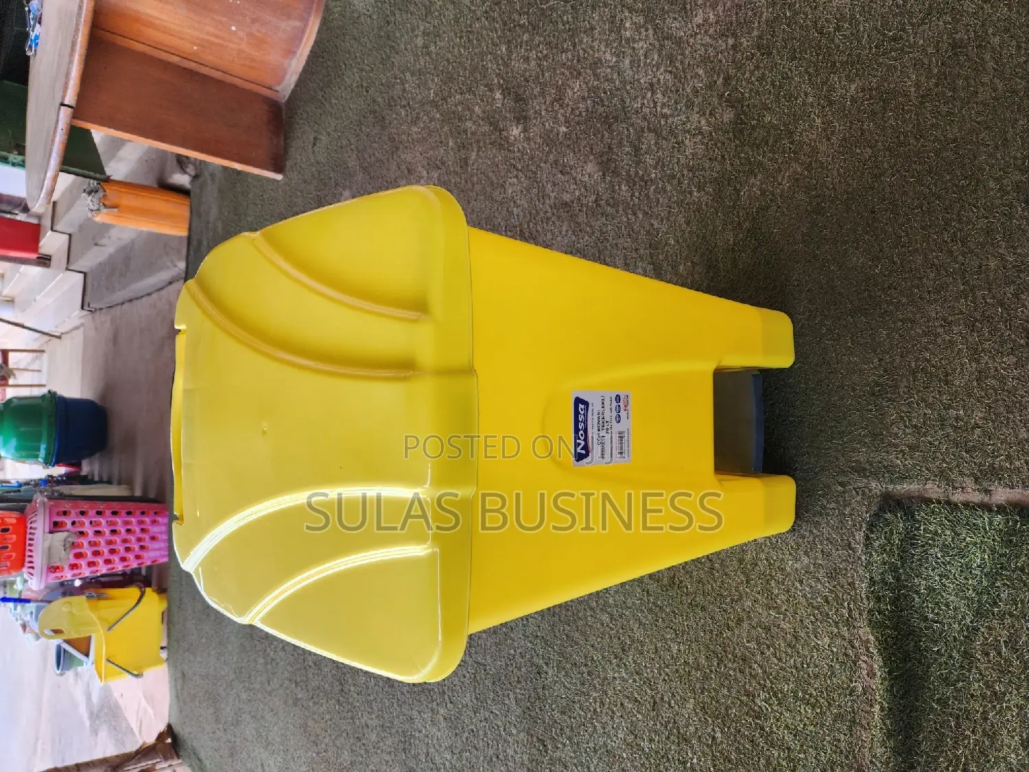 100-Liter Kitchen Waste Bid With Leg Openner