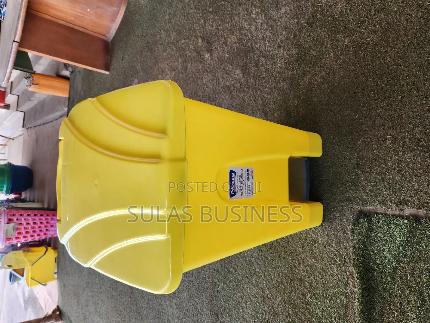 100-Liter Kitchen Waste Bid With Leg Openner