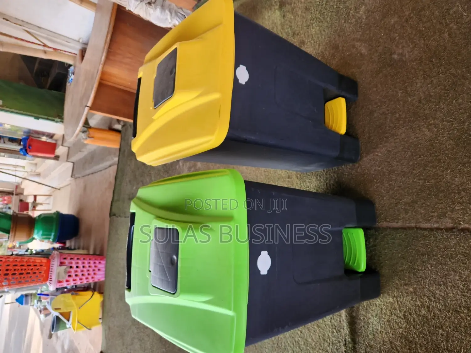 100-Liter Kitchen Waste Bid With Leg Openner