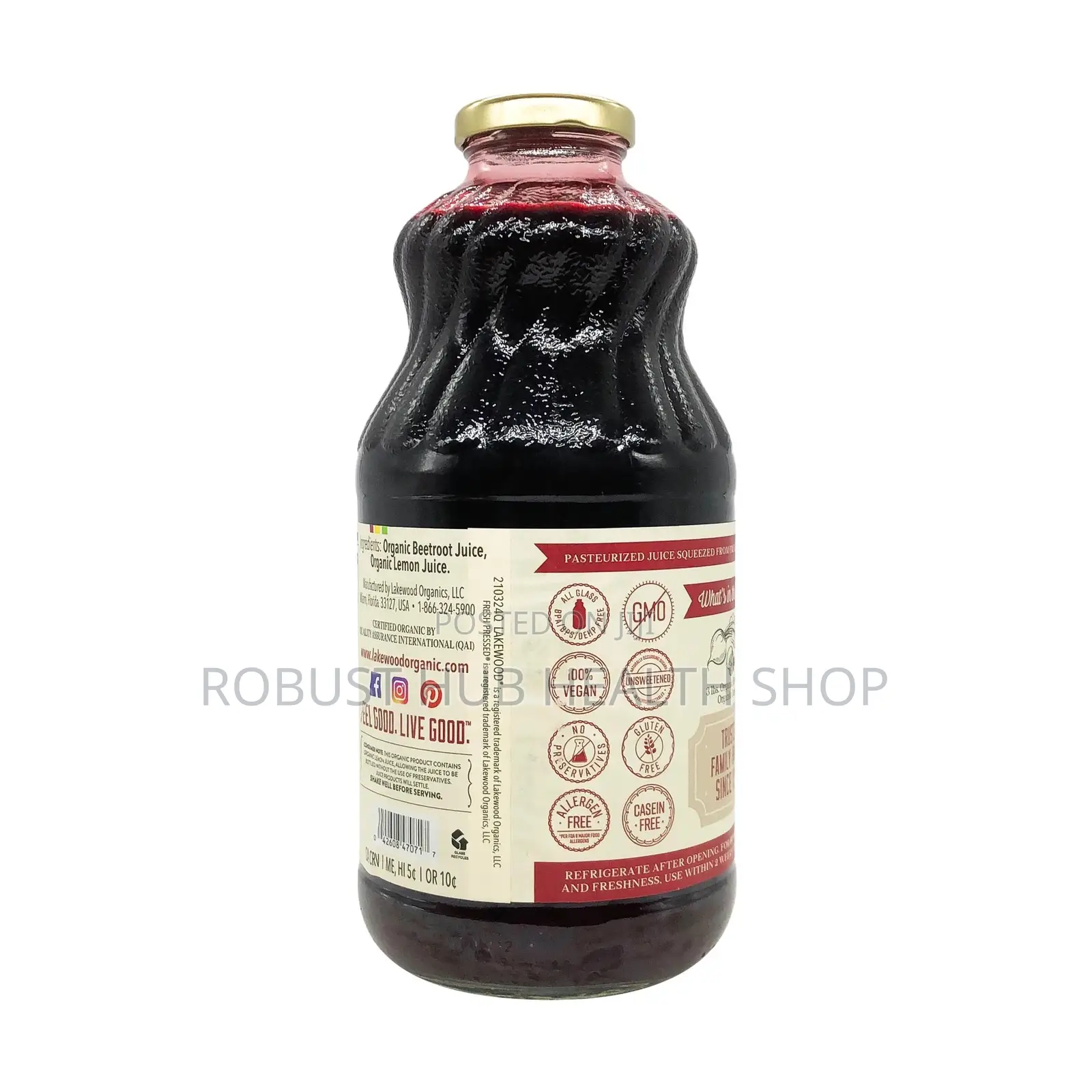 Lakewood Organic Beetroot Juice