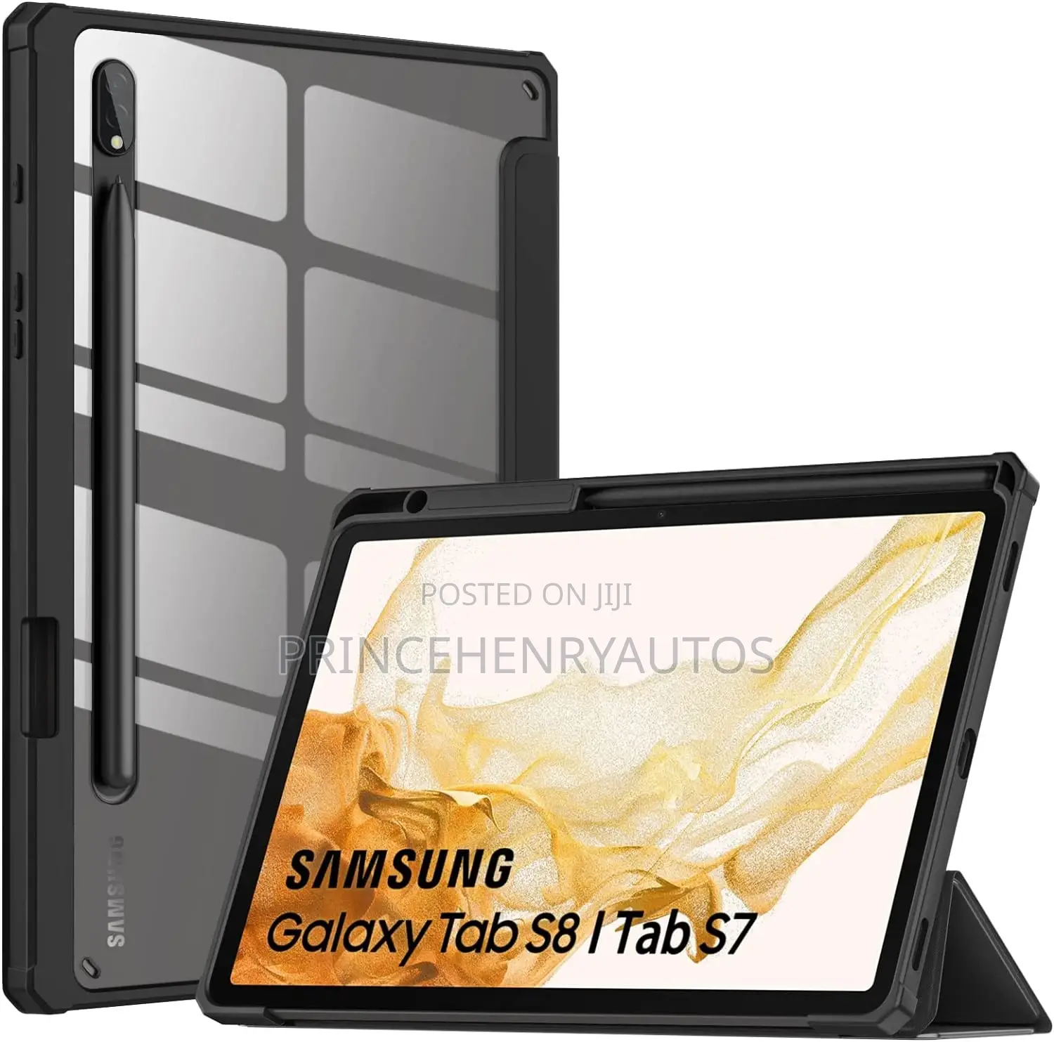 Moko Trifold Smart Case for TAB S8/S7 11" With S Pen Holder
