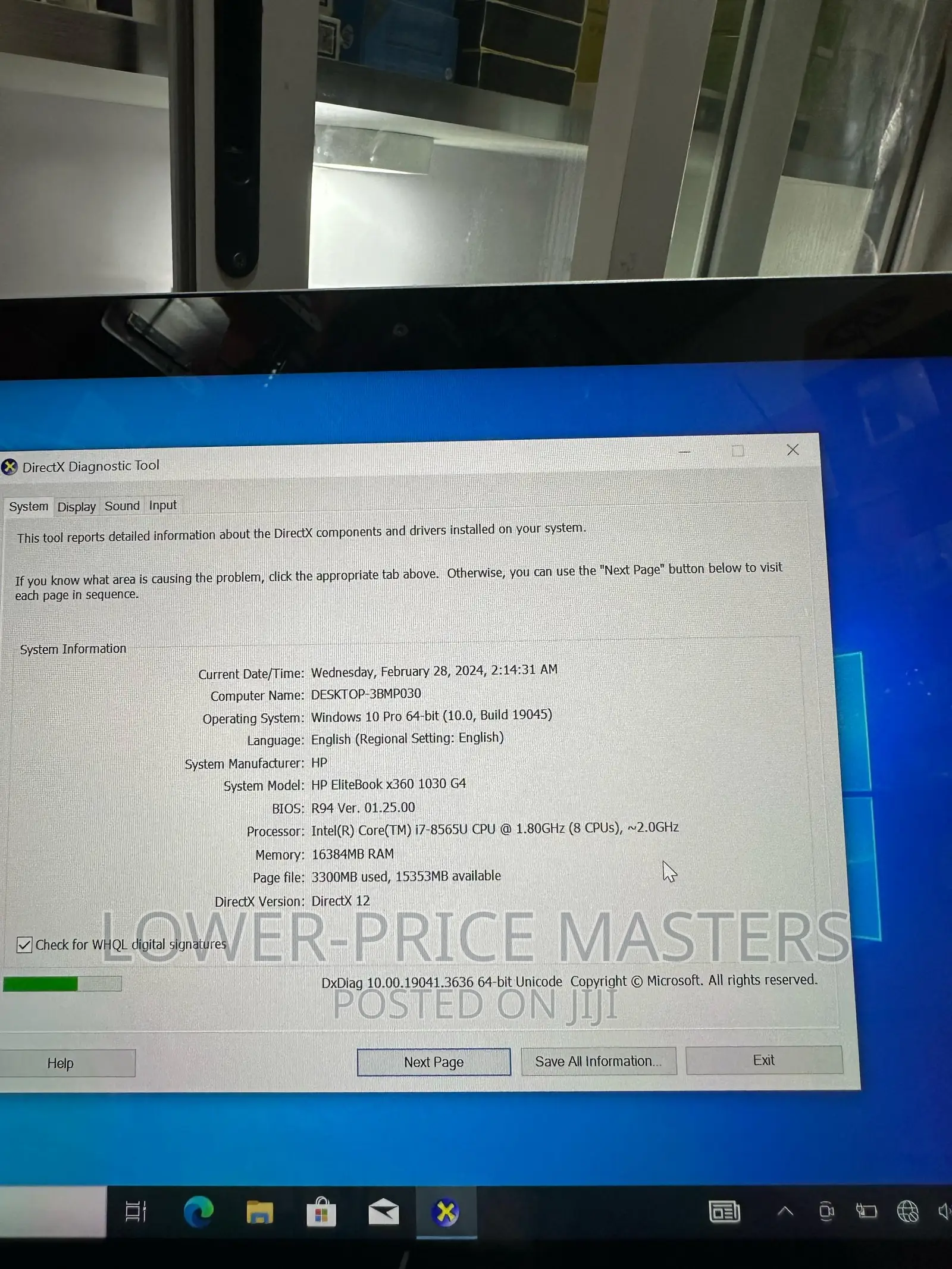 New Laptop HP EliteBook 1040 G4 16GB Intel Core I7 SSD 256GB