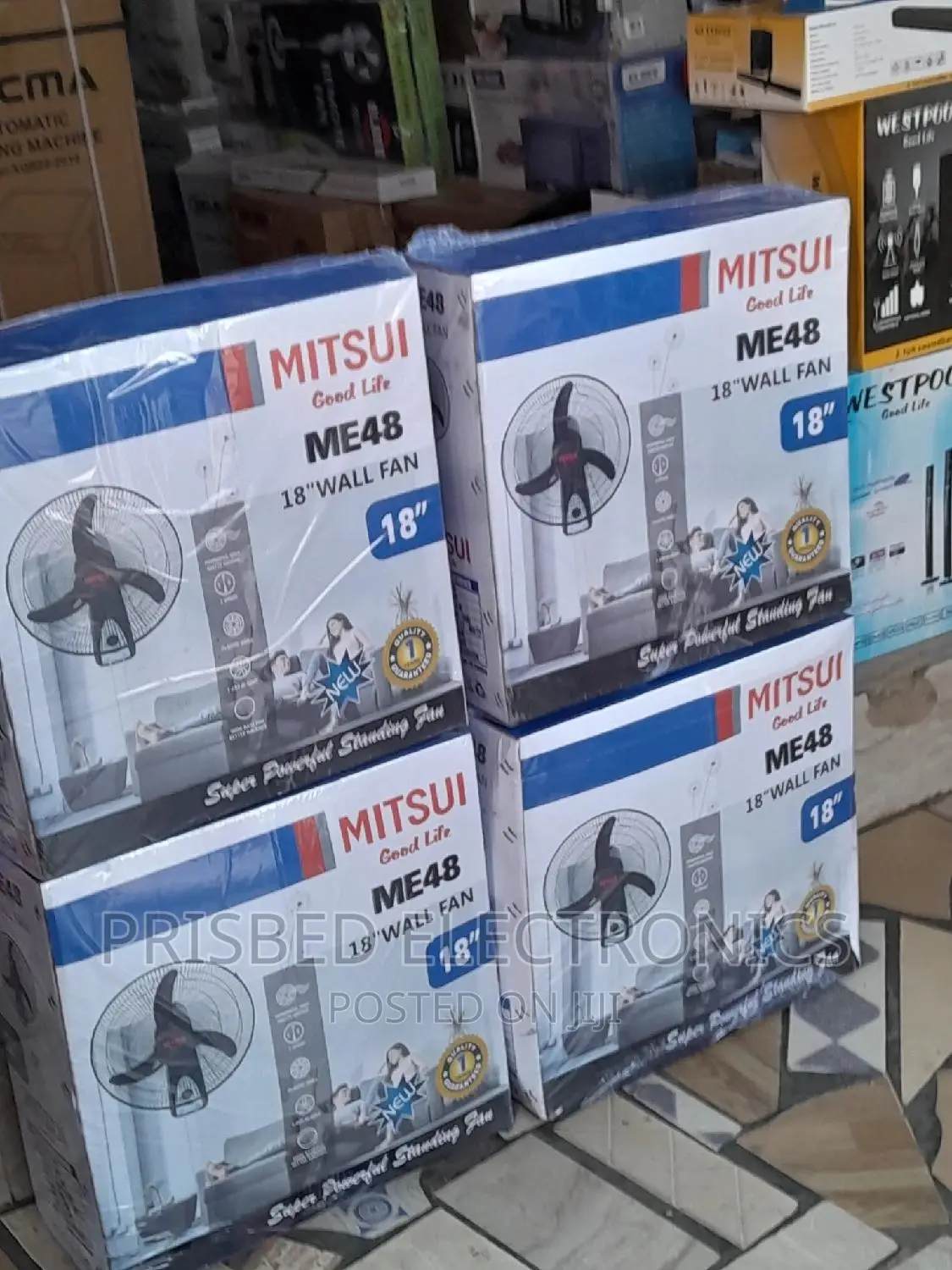 Mitsui Durable Wall Fan 18inchs