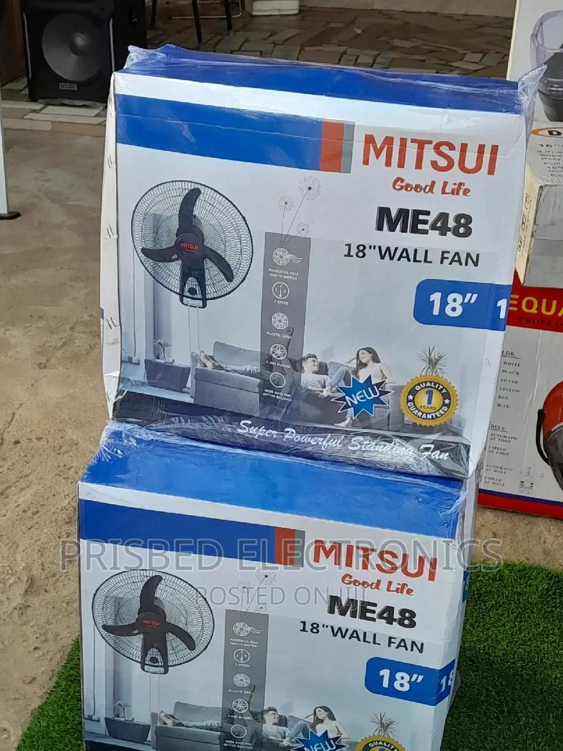 Mitsui Durable Wall Fan 18inchs