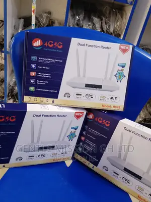 Rechargeable 5g/4g Dual Function Universal Router