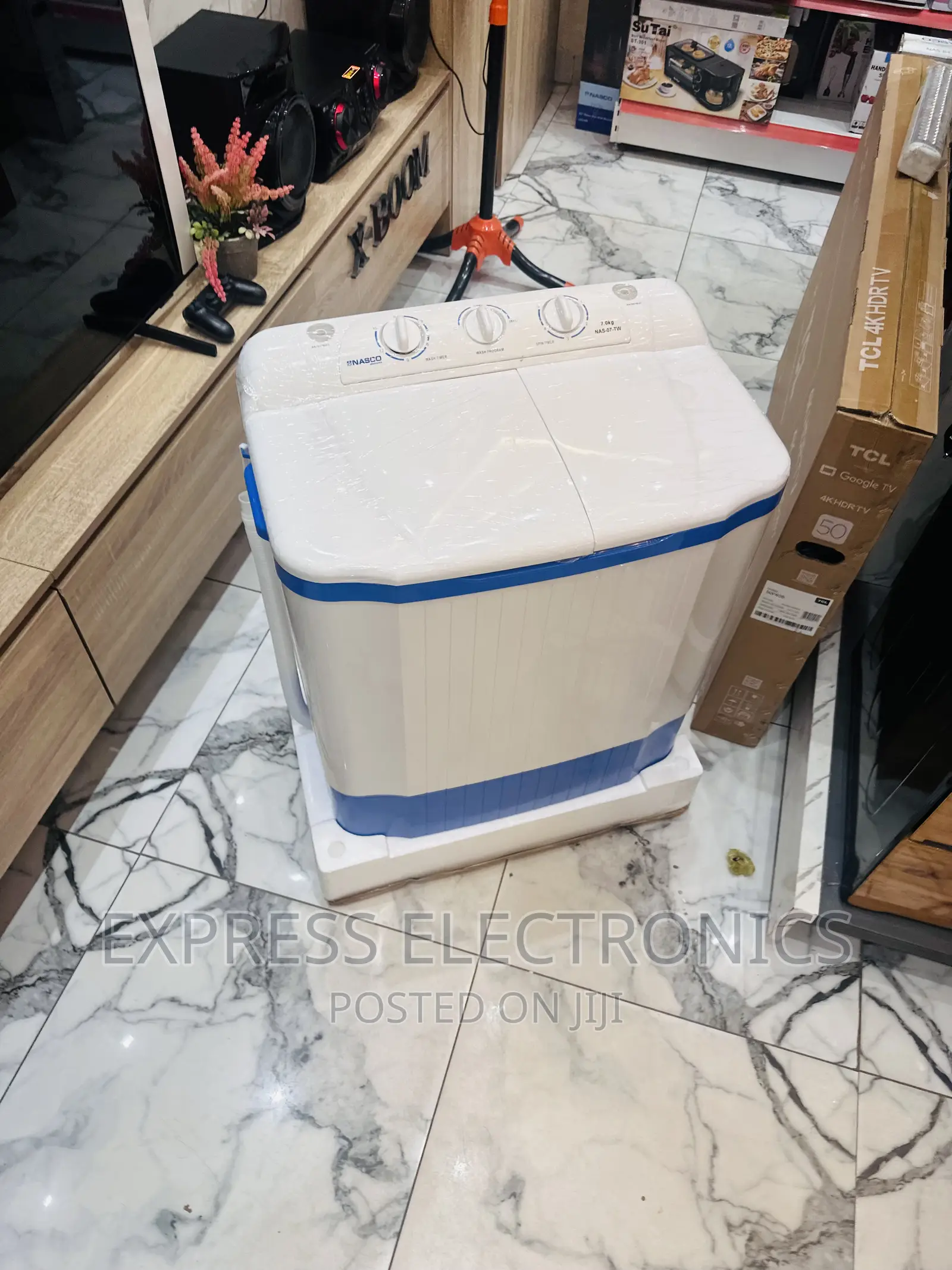 Strong  Washing Machine Topload Twintub 7kg Nasco
