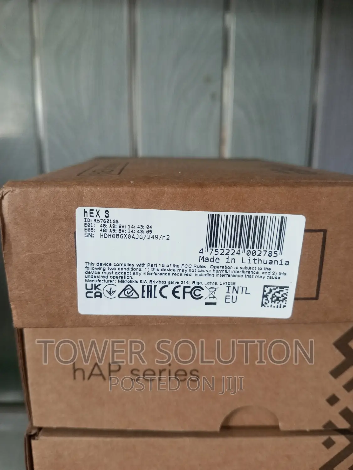 Mikrotik Hex S