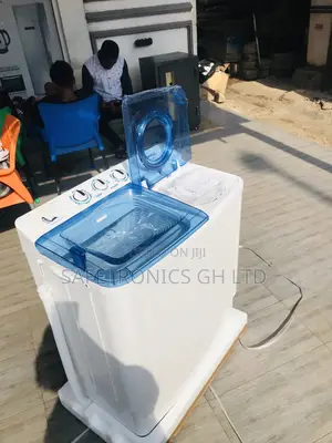 Nasco White/Blue 8kg Washingmachine Semiautomatic Lasting
