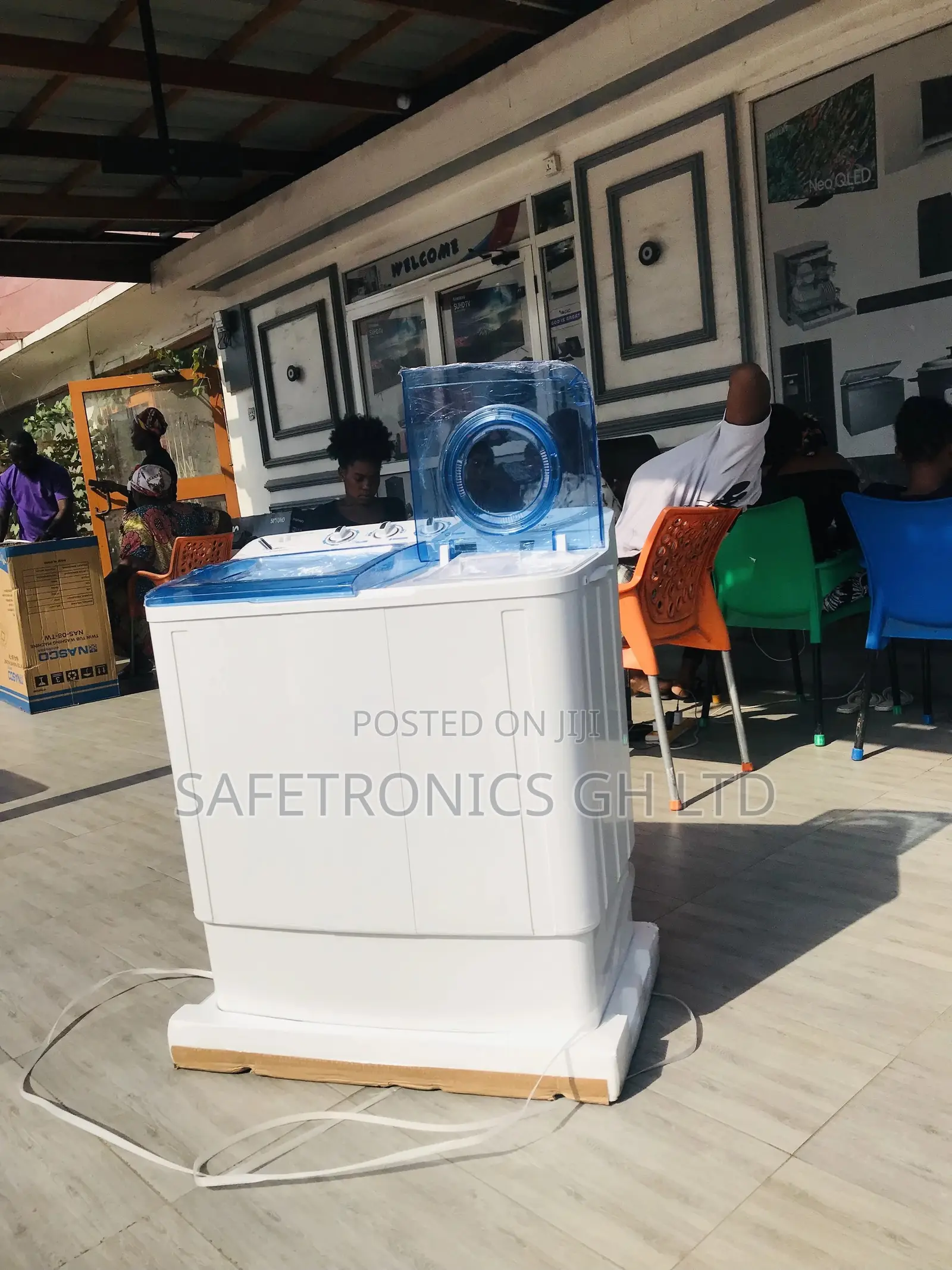 Elegant Nasco 8kg Semiautomatic Washingmachine Topload