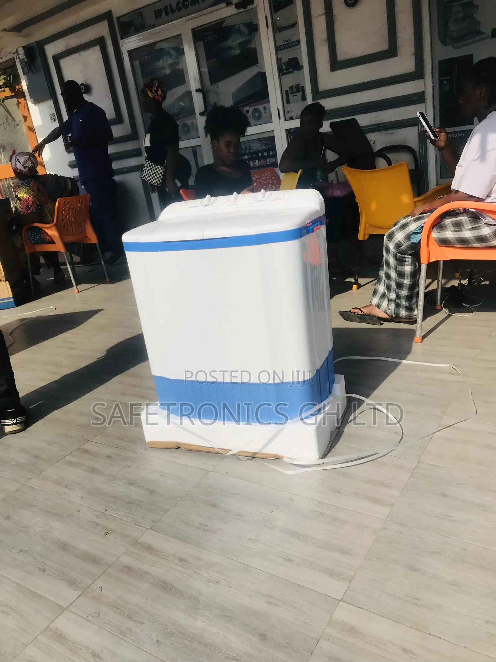 Twintub 7kg Washingmachine Topload Semiautomatic Nasco