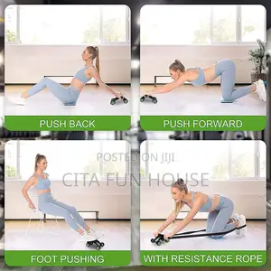 4 Wheel AB Roller Exercise Machine