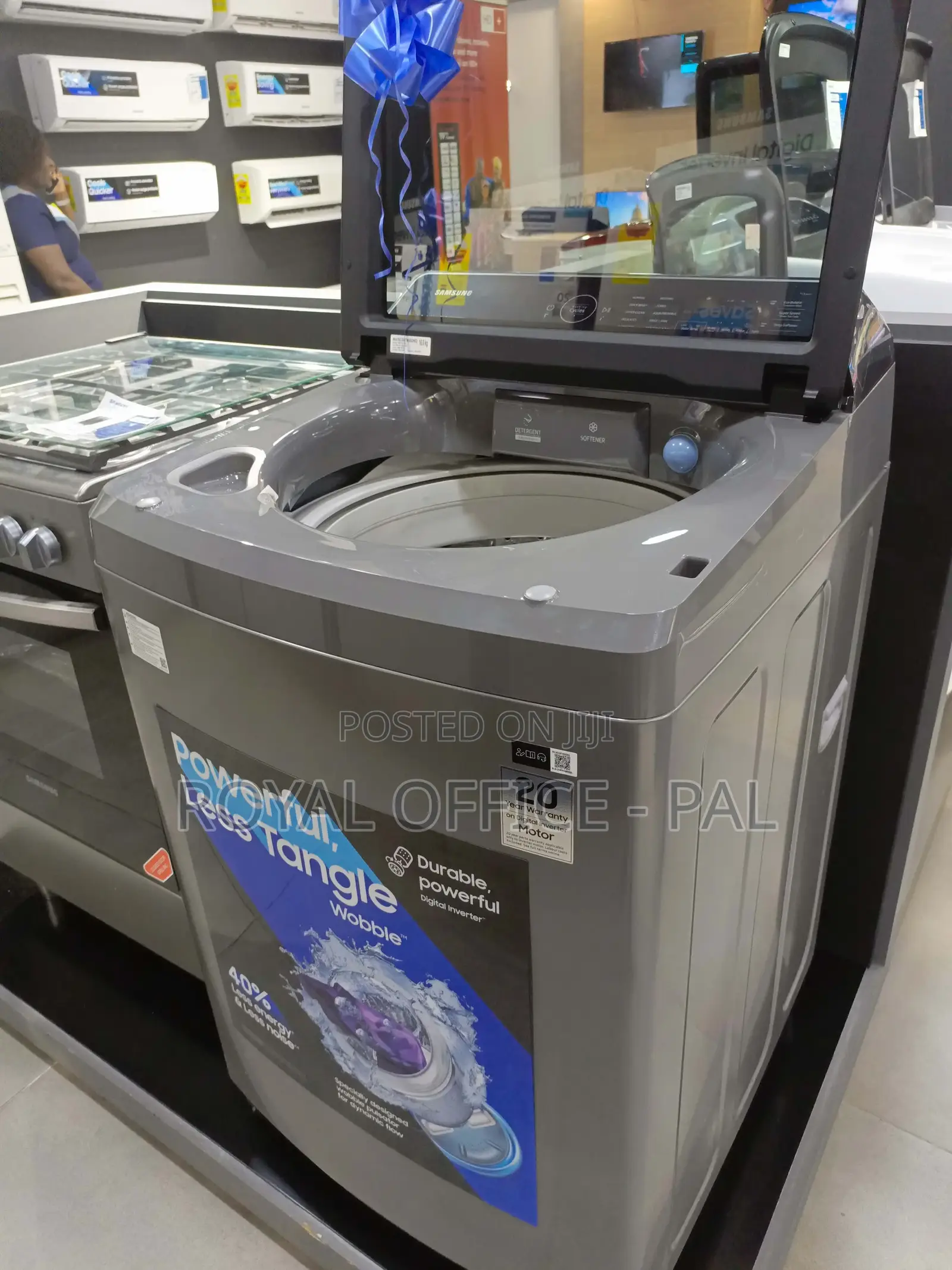 Samsung Washing Machine Top Loading 16kg Wa16cg6745bdnq