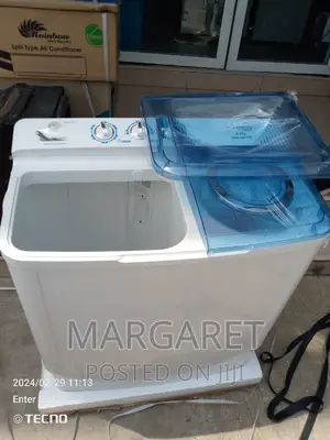 Nasco Twin Top Washing Machine 8kg