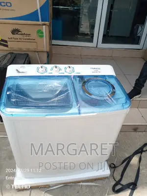 Nasco Twin Top Washing Machine 8kg