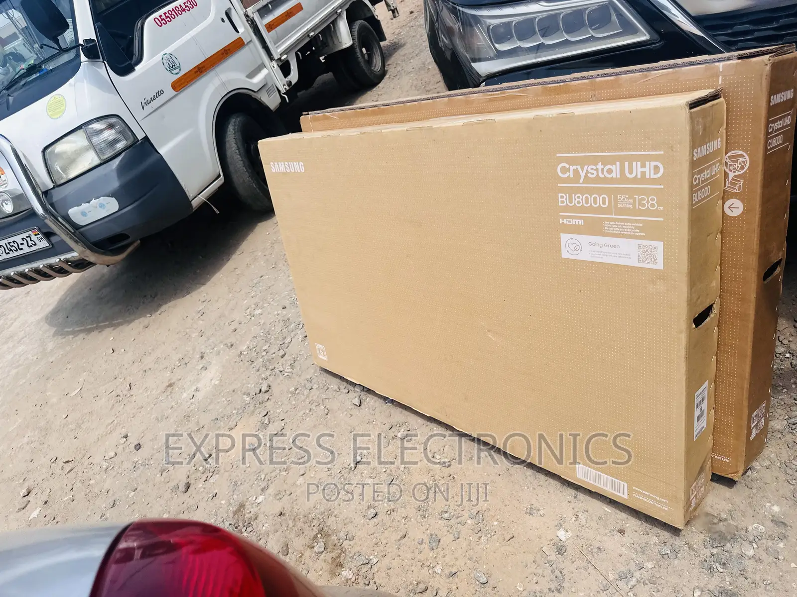 Samsung UHD Smart Glossy LED 55”Bu8000 Tv