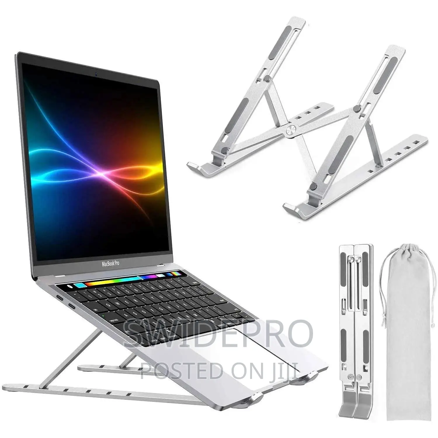 Adjustable Laptop Metallic Stand For Laptops