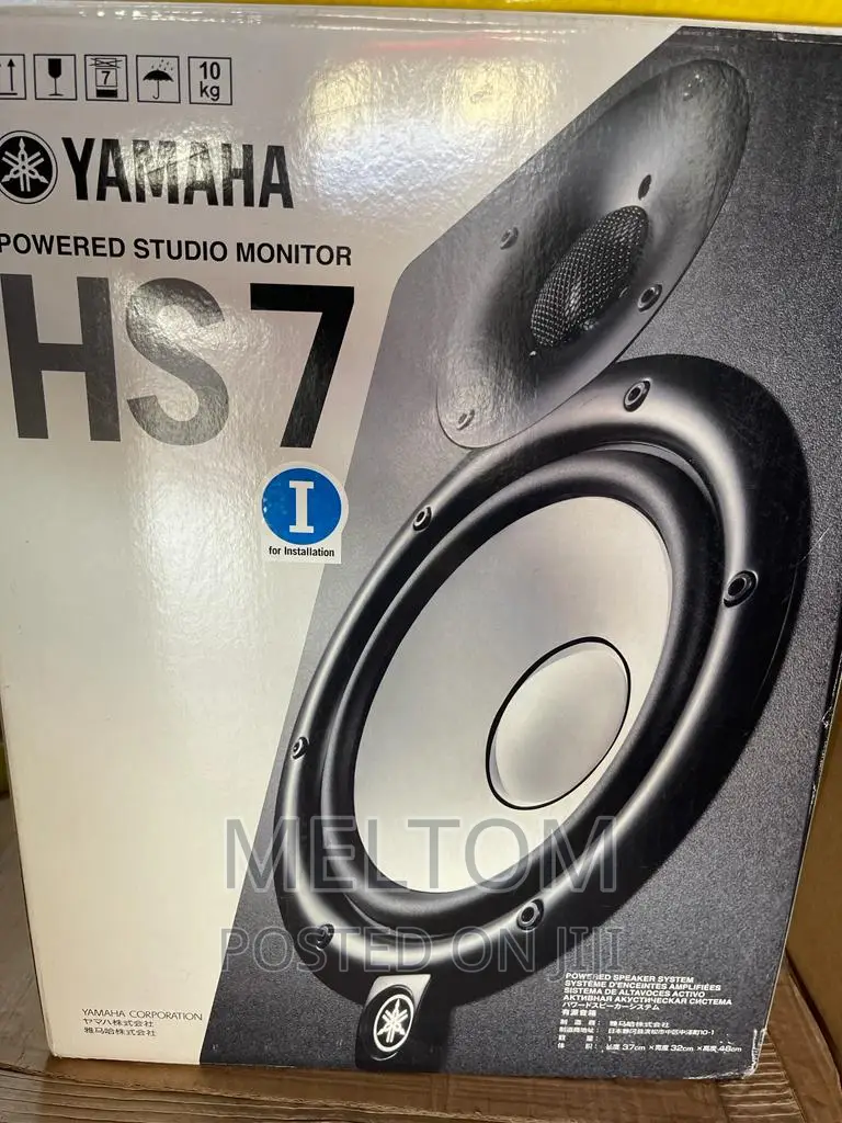 Yamaha Hs7 7inches Powered Studio Monitor