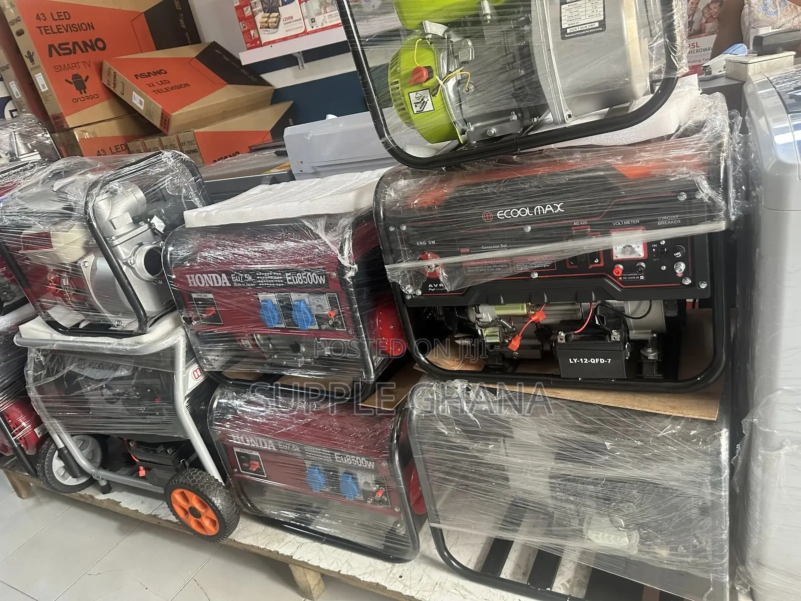 8000w Honda Generator 7kva Japan Generator 7.0hp
