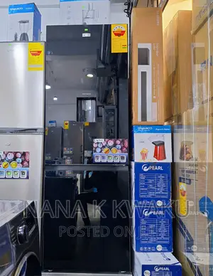 Pf400b_pearl Pf400b Double Door Fridge With Bottom Freezer