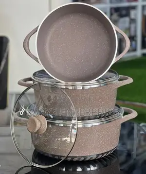 Granite Non Stick Jumbo Sizes 3set